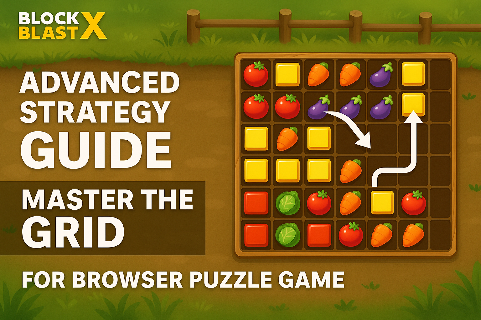 Block Blast X advanced strategy guide for browser puzzle game