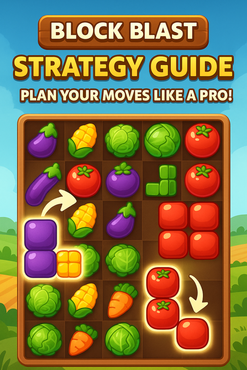 Block Blast’s evolution from classic puzzle design to a vivid farm-themed browser game